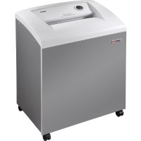 DAHLE Aktenvernichter 114 P-2 Papier, Heftklammern, Büroklammern, Kreditkarten, CDs/DVDs Streifenschnitt 43 Bl. grau