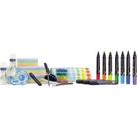 magnetoplan® Moderationstasche ecoAware 29 x 18 x 14,5 cm (B x H x T) 1.900 Teile Polyester, 100 % recycelt blau
