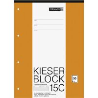 BRUNNEN Kieserblock 1042925 A4 50Bl Lin22 kar