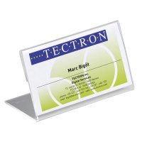 DURABLE Tischnamensschild 100 x 52 mm (B x H) Acryl...