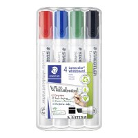 STAEDTLER Whiteboardmarker Lumocolor 351 B WP4 4 St./Pack.