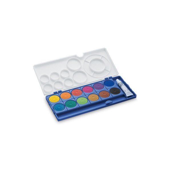 Lamy Deckfarbkasten aquaplus 1222610 12Farben blau