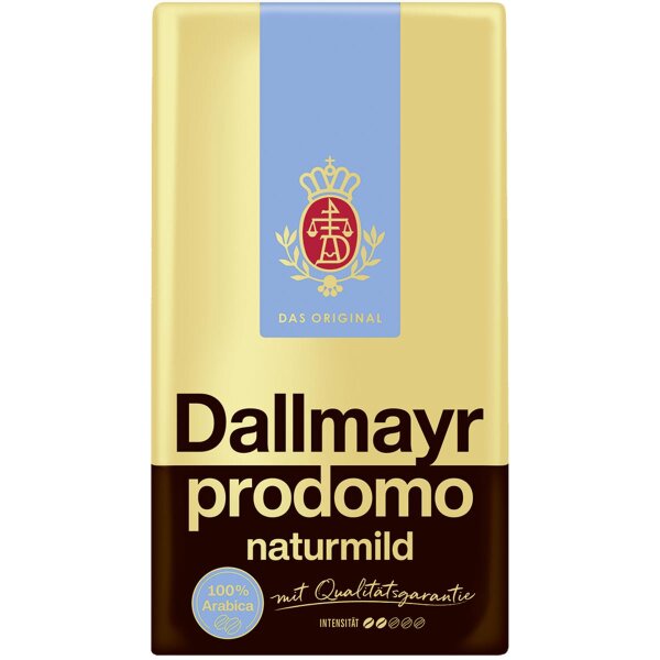 Dallmayr Kaffee prodomo naturmild 039000000 gemahlen 500g