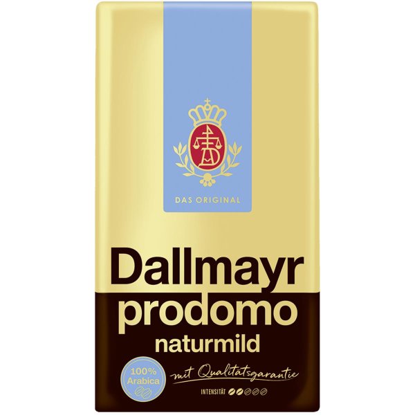 Dallmayr Kaffee prodomo naturmild gemahlen 500 g/Pack.