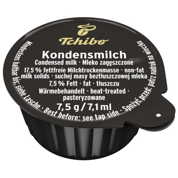 Tchibo Kondensmilch Portionsdose 7,5% 240 x 7,5 g/Pack.