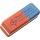 Läufer Radierer UNIVERSAL Bleistifte, Farbstifte, Kopierstifte, Tusche, Tinte 1,9 x 0,9 x 5,5 cm (B x H x L) Naturkautschuk rot/blau