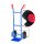 pro-bau-tec Sackkarre Junior 46 x 117,5 x 48 cm (B x H x L) 200kg Stahl, pulverbeschichtet blau