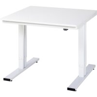 RAU Werktisch 1000x1000x720-1120mm elektrisch M-Platte...