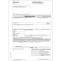RNK Verlag Mahnbescheid Arbeitsgericht DIN A4...