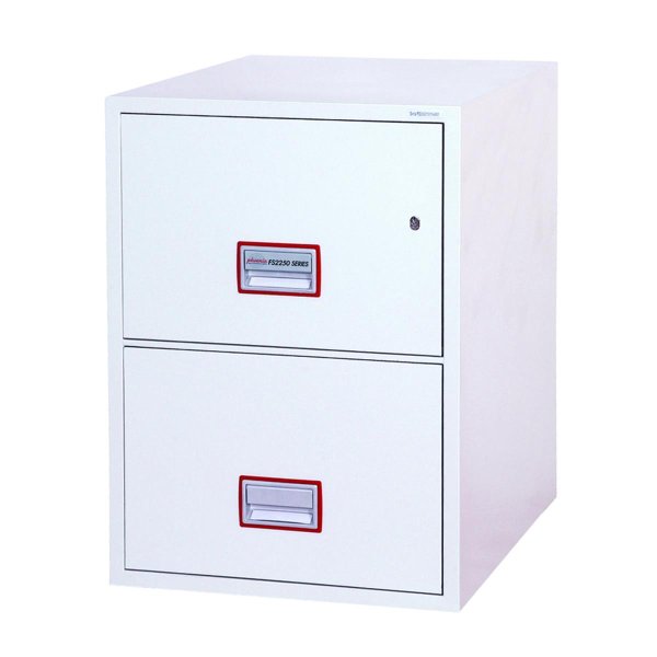 Phoenix Hängeregistraturschrank World Class Vertical Fire File 53 x 72 x 67,5 cm (B x H xT) Stahl weiß