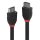 Lindy 1m High Speed HDMI Kabel, Black Line 36471