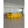 Rubbermaid Absperrsystem Innenbereich 59,69 x 33,02 x 101,6 cm (B x H x T) faltbar Polyethylen gelb