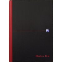 Oxford Notizbuch Black n Red DIN A4 kariert schwarz/rot...