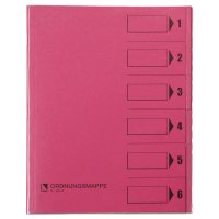 Bene Ordnungsmappe DIN A4 250g/m² Farbe: grau 6...