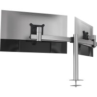 DURABLE Monitorhalter 508623 2Monitore Tischdurchführung si