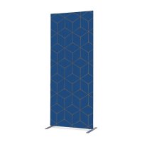 Showdown® Displays Trennwand 85 x 200 x 45 cm (B x H x T) (Farbe des Bezuges) – 2129629