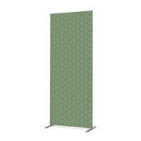 Showdown® Displays Trennwand 85 x 200 x 45 cm (B x H x T) (Farbe des Bezuges) – 2129629
