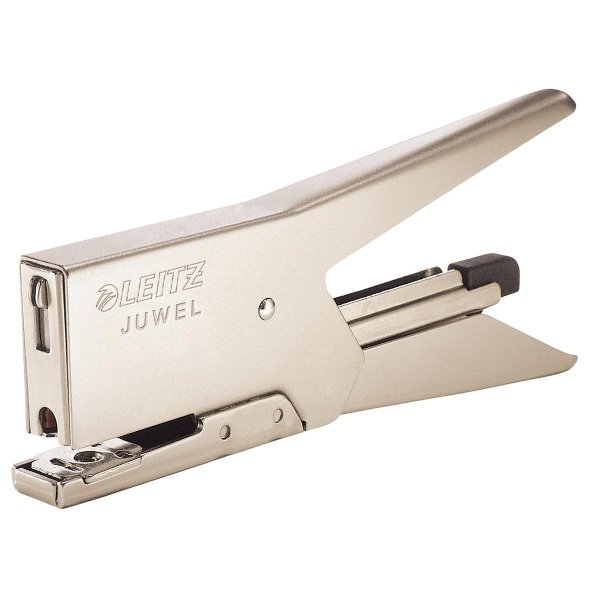 Leitz Heftzange Juwel 2000 Juwel 4 fest/lösbar 12 Bl. (80 g/m²) Metall metall