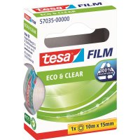 tesa® Klebefilm tesafilm® Eco & Clear 15 mm x...