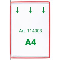 DJOIS Sichttafel Tarifold DIN A4 inkl. Reitern mit...