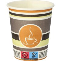 PAPSTAR Trinkbecher Coffee To Go 90128 0,2l braun 50...