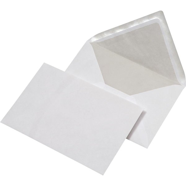 MAILmedia Briefumschläge DIN C6 162 x 114 mm (B x H) mit gummierter Klappe ohne Fenster 80g/m² weiß 500 St./Pack.