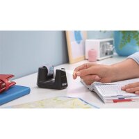 tesa Tischabroller ecoLogo Smart 53904-00000 schwarz +Klebefilm