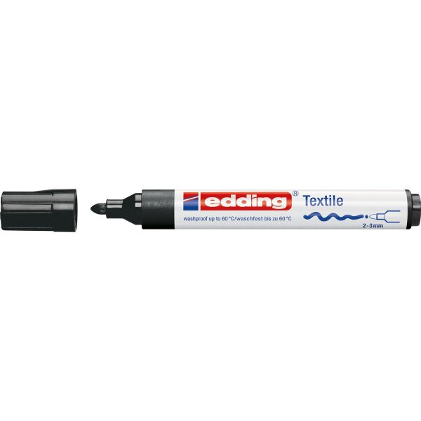 edding Textilmarker Creative 4500 4-4500001 2-3mm schwarz