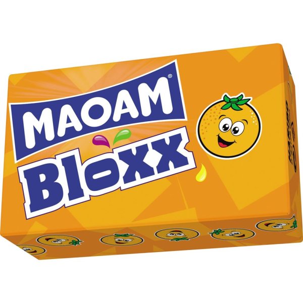 MAOAM Bonbons Bloxx Cola, Kirsche, Himbeere, Erdbeere, Orange, Zitrone 50 x 22 g/Pack.