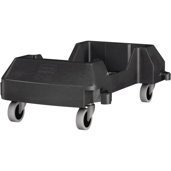 Rubbermaid Transportroller Slim Jim® Rubbermaid Slim Jim® Belüftungskanälen 60 l, 87 l 44.68 x 21.69 cm (B x H) 2,35kg Kunststoff schwarz