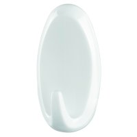 tesa® Haken Powerstrips® Large Küche, Bad 37 x 69 mm (B x L) 2kg inkl. 4 Powerstrips® Large weiß 2 St./Pack.