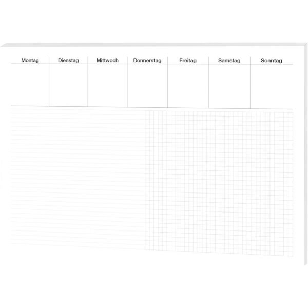RNK Schreibunterlage Office 46632 480x330mm 30Blatt liniert/kariert