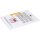 Bankers Box Abheftbügel Tube Clip 1189101 gelb 100 St./Pack.