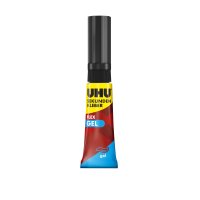 UHU® Sekundenkleber FLEX GEL Gummi, Leder, Keramik,...