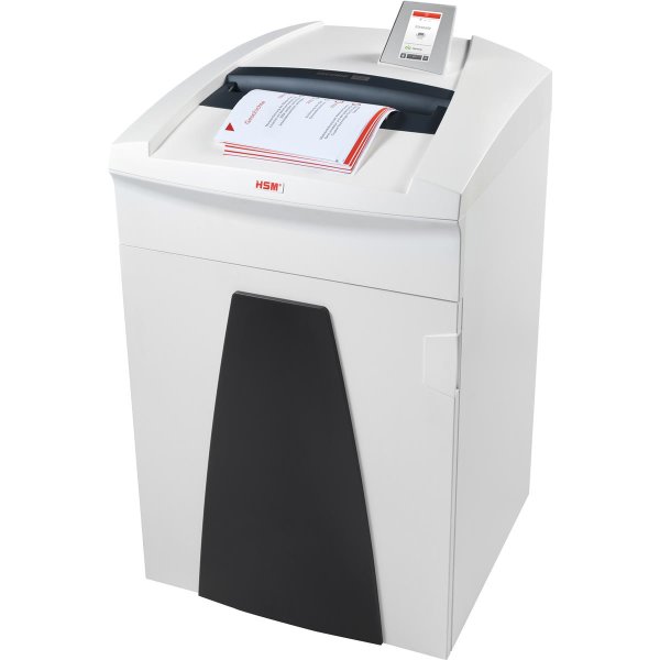 HSM® Aktenvernichter SECURIO P36i P-5 Papier, Heftklammern, Büroklammern, Kreditkarten Partikelschnitt weiß