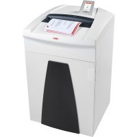 HSM® Aktenvernichter SECURIO P36i P-5 Papier, Heftklammern, Büroklammern, Kreditkarten Partikelschnitt weiß