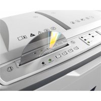 Shredcat Aktenvernichter SHREDCAT 8285 CC P-4 Papier, Heftklammern, Kreditkarten, CDs/DVDs Partikelschnitt 6 Bl. manuell, 350 Bl. automatisch hellgrau